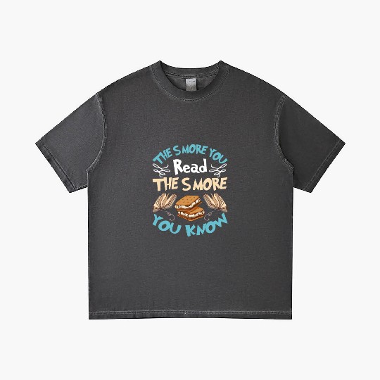 s'more, read, book, lover, perfect, reading, Gradient T Shirts