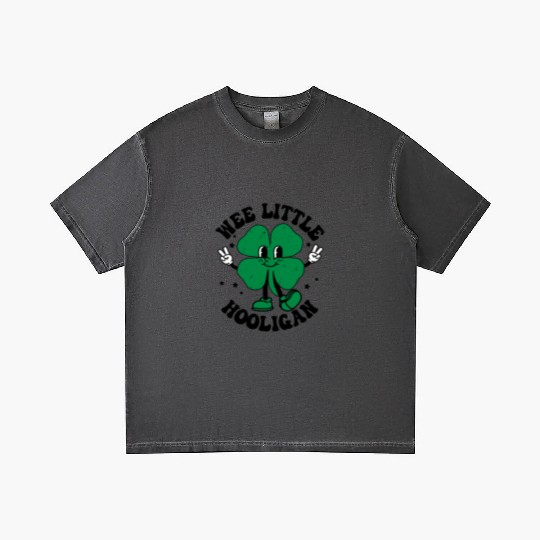 Wee Little Hooligan Cute St. Patrick's Day Irish S Gradient T Shirts