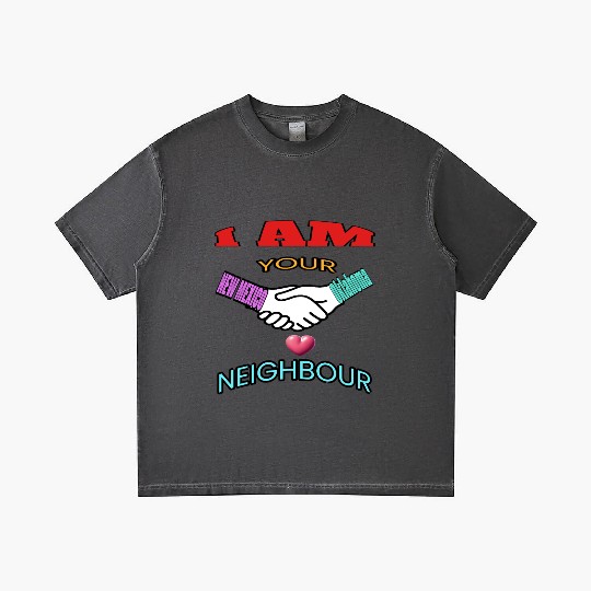 I AM YOUR NEIGHOUR NEW MEXICO AND OKLAHOMA Gradient T Shirts