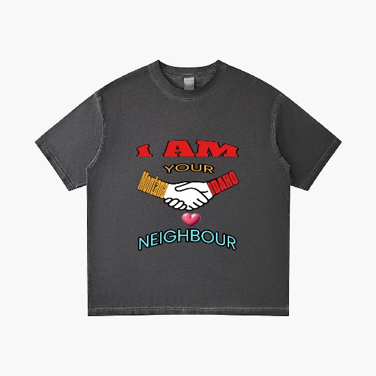 I AM YOUR NEIGHOUR MONTANA AND IDAHO Gradient T Shirts