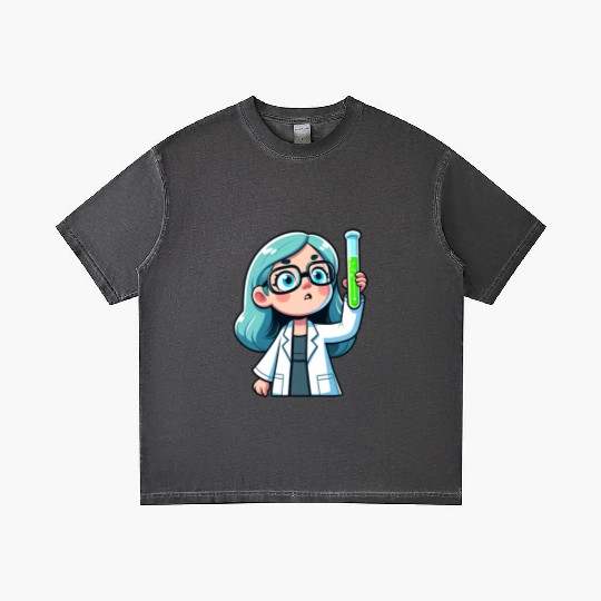 Chibi Chemist's Discovery Gradient T Shirts