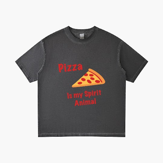 Pizza is my Spirit Animal Gradient T Shirts