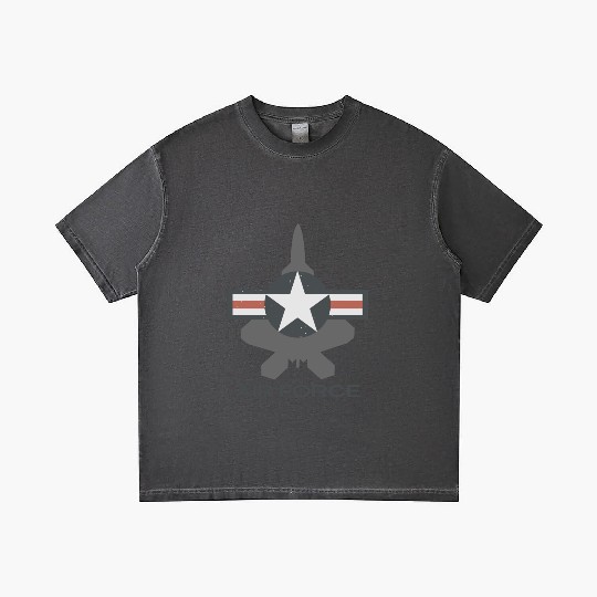 F-22 Raptor Patriotic Roundel Gradient T Shirts