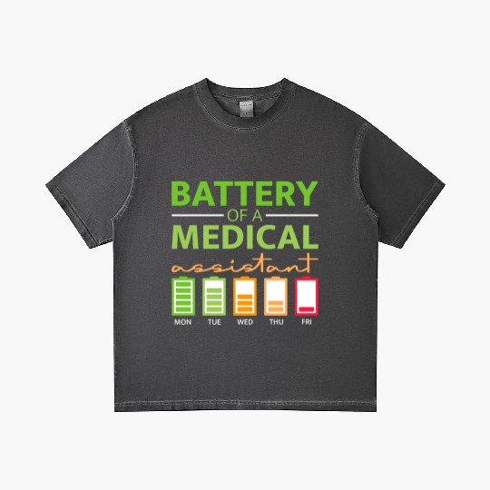Battery Of A Medical Assistant Gradient T Shirts