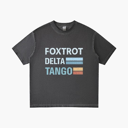 foxtrot delta tango Gradient T Shirts