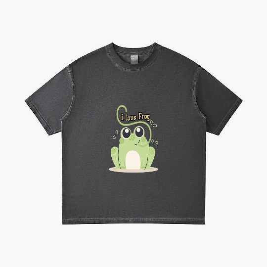 i love frog Gradient T Shirts