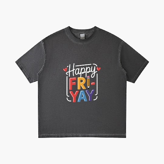 Happy Friyay Weekend Weekend Feeling Gradient T Shirts