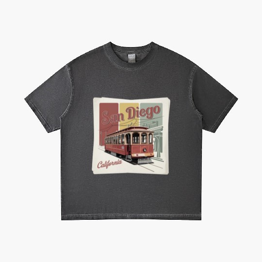 San Diego Gift for Beach and Surf Lovers Gradient T Shirts