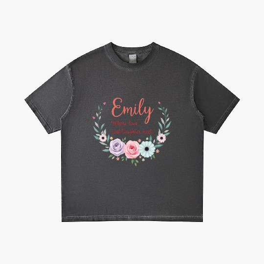 Emily, where love and laughter meet Gradient T Shirts