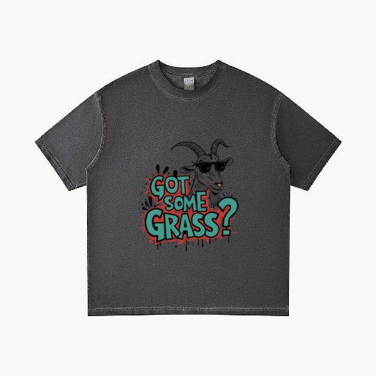 Goat Some Grass? Meme Goat Energy Gradient T Shirts