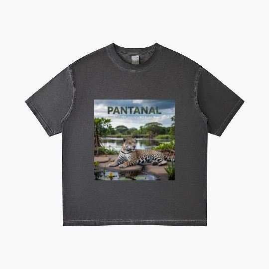 Pantanal Jaguar – Wild Beauty of Brazil Gradient T Shirts