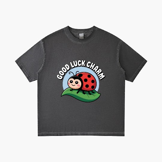 Lucky Ladybug Gradient T Shirts
