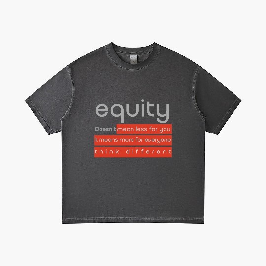 Talk Equity [grey] Gradient T Shirts