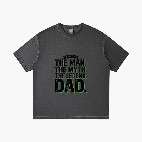 The Man The Myth The Legend Dad Gradient T Shirts | Vintage
