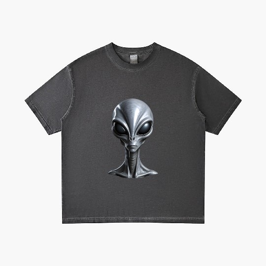 Real Tall Grey Alien Extraterrestrial Gradient T Shirts