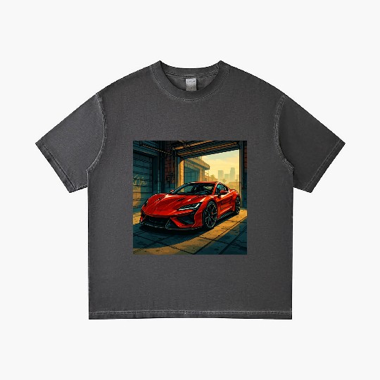 Street Legend - GTA Style Supercar Art Gradient T Shirts
