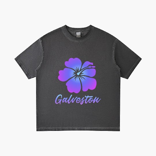 Galveston Hibiscus Gradient T Shirts