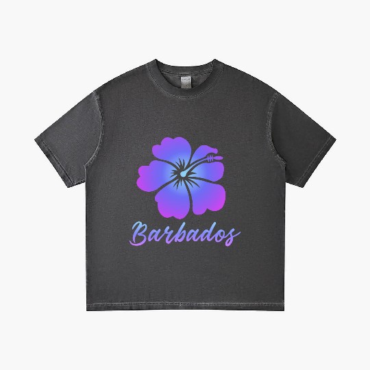 Barbados Hibiscus Gradient T Shirts