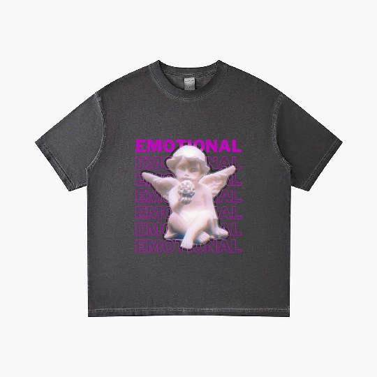 Emotional Little Angel Gradient T Shirts