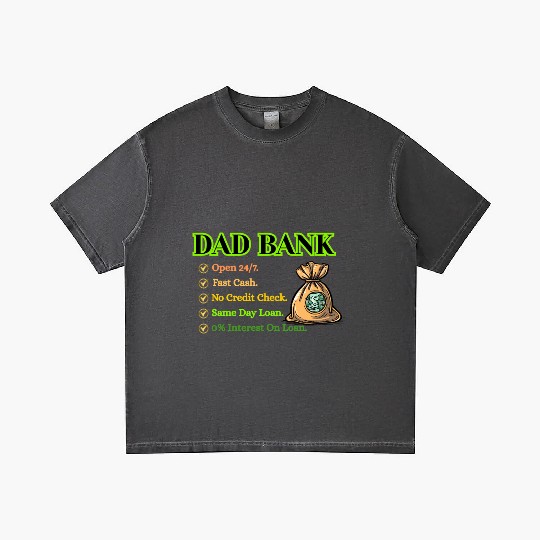 Bank Of Dad Gradient T Shirts