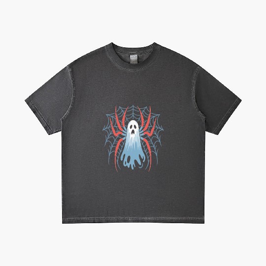 Ghost Spider Scream Gradient T Shirts