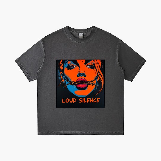 Loud Silence Psychedelic Gradient T Shirts