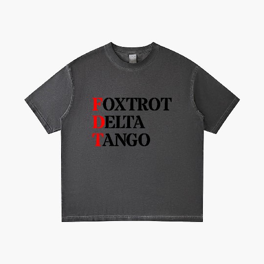 Foxtrot Delta Tango Gradient T Shirts