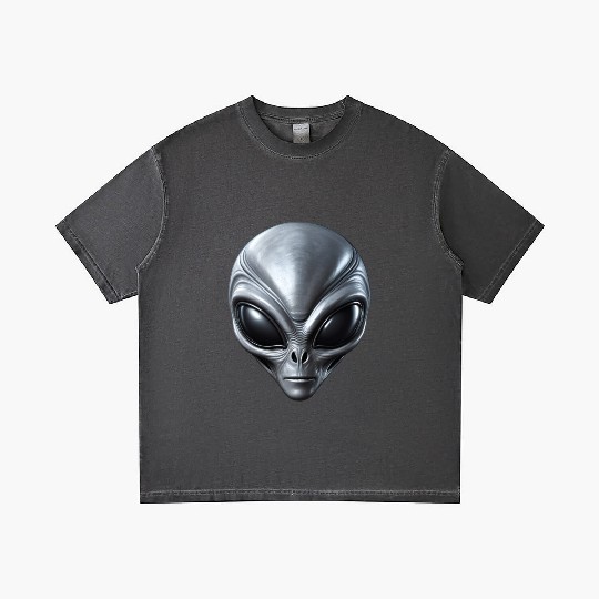 Small Grey Alien Extraterrestrial ET Being Gradient T Shirts