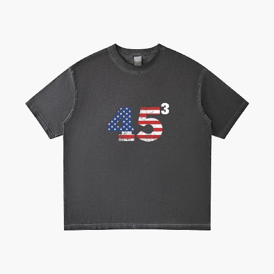 Trump 2028 45³ President Trump '28 45 Cubed45³ swe Gradient T Shirts