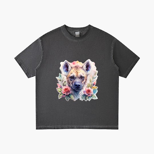 Sage the Blooming Hyena Gradient T Shirts
