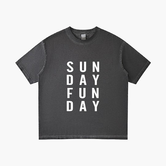 Sunday Funday: Embrace the Weekend Vibes Gradient T Shirts