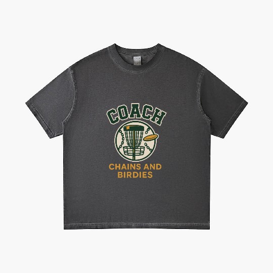 Disc Golf Coach Gradient T Shirts Disc Golf Instructor Frisbee