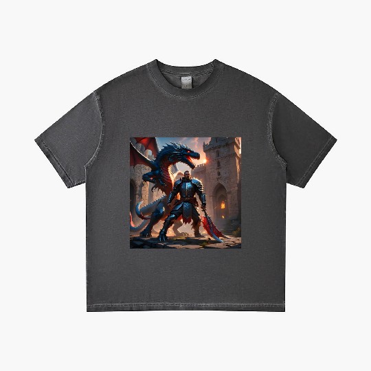 Dragon man Gradient T Shirts