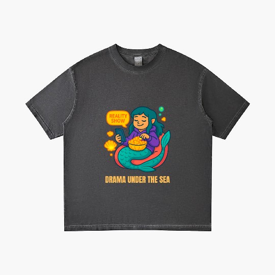 Drama Under the Sea Gradient T Shirts