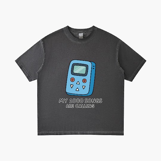 My 1000 Songs Calling MP3 Player 2000s Gradient T Shirts