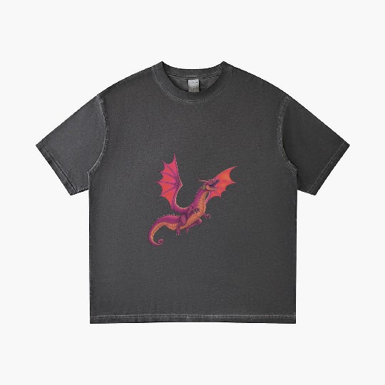 Purple Dragon Gradient T Shirts