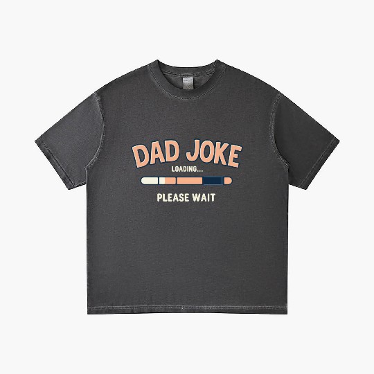Funny "Dad Joke Loading..."– Classic Dad Humor Gradient T Shirts