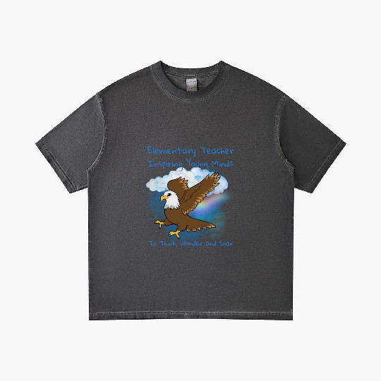 Elementary Teacher Inspiring Young Minds Gradient T Shirts