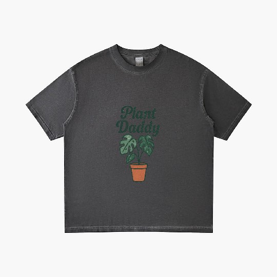 Plant Daddy Greenhouse Humor Gradient T Shirts