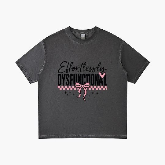 Effortless Hot Mess Gradient T Shirts