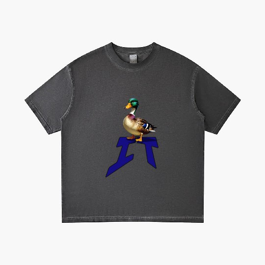 Mallard Duck on the word IT Gradient T Shirts