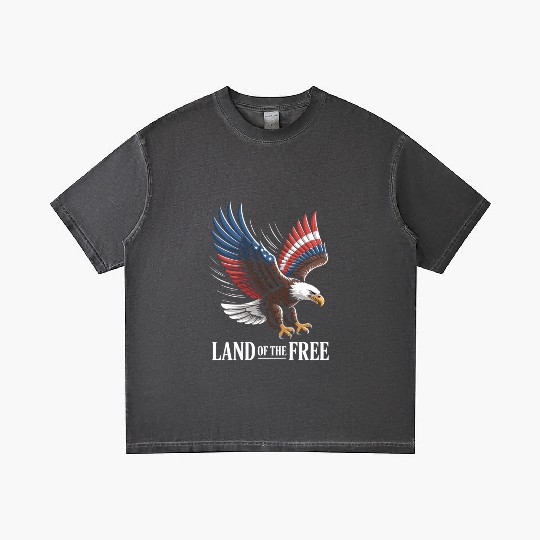 Land of the Free Gradient T Shirts