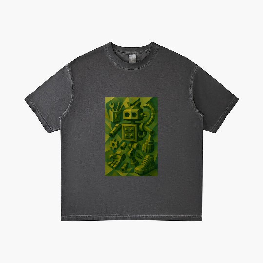 The abstract robot Gradient T Shirts