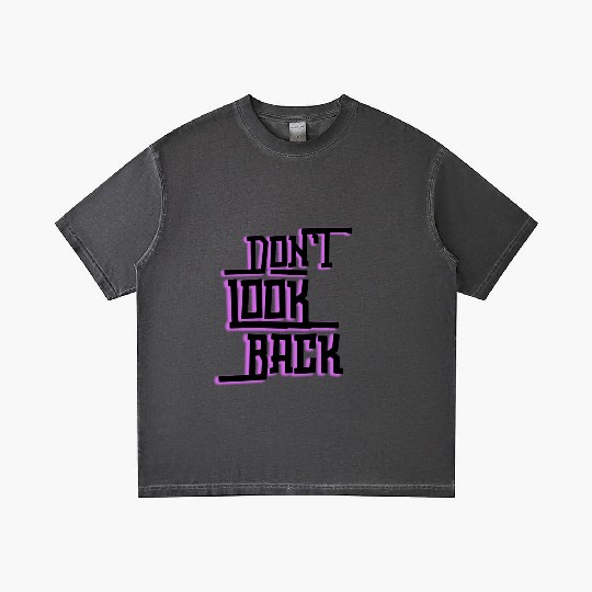 Don't look back Gradient T Shirts