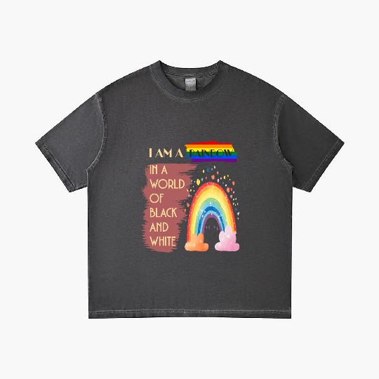 I AM A RAINBOW IN A WORLD OF BLACK AND WHITE Gradient T Shirts