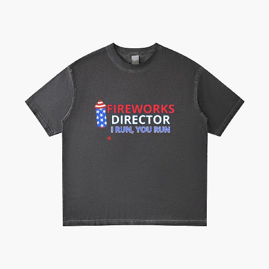 Fireworks Director - I Run, You Run Gradient T Shirts