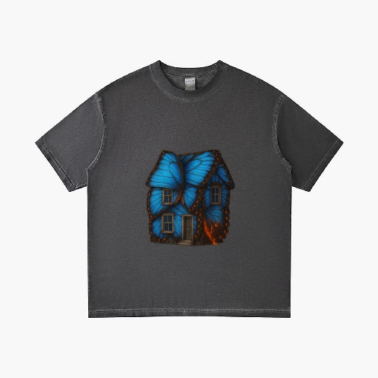 Butterfly Wing House Gradient T Shirts