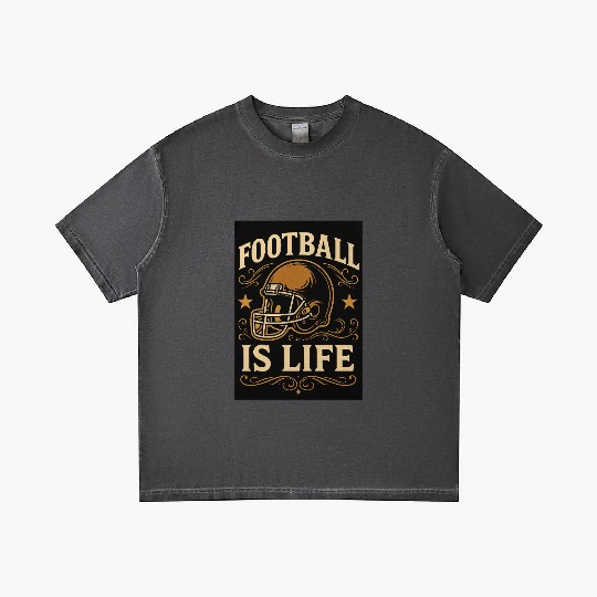 football is life Gradient T Shirts