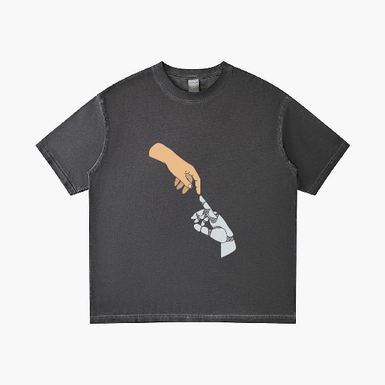 AI Artificial Intelligence Robot Hand Gradient T Shirts
