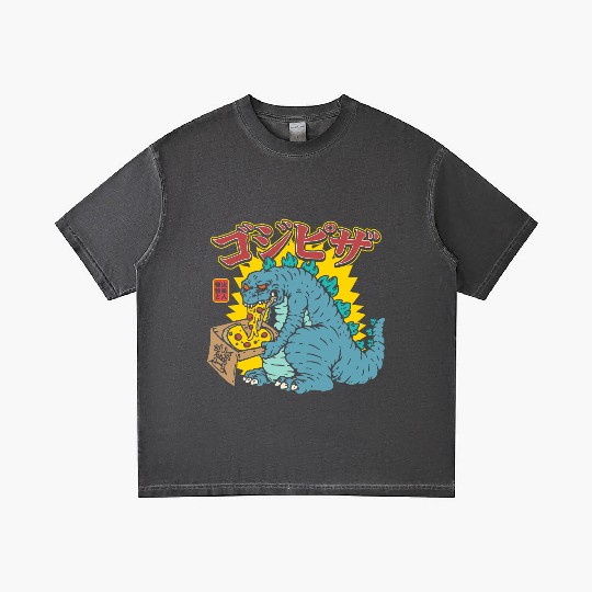 Kaiju Pizza Cravings Gradient T Shirts